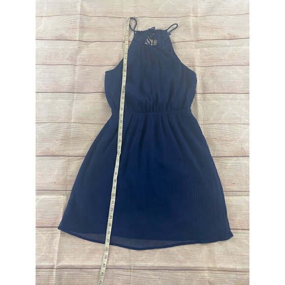 Zara Trafuluc Women's Blue Braided Neck Dress - Small - Picture 2 of 12